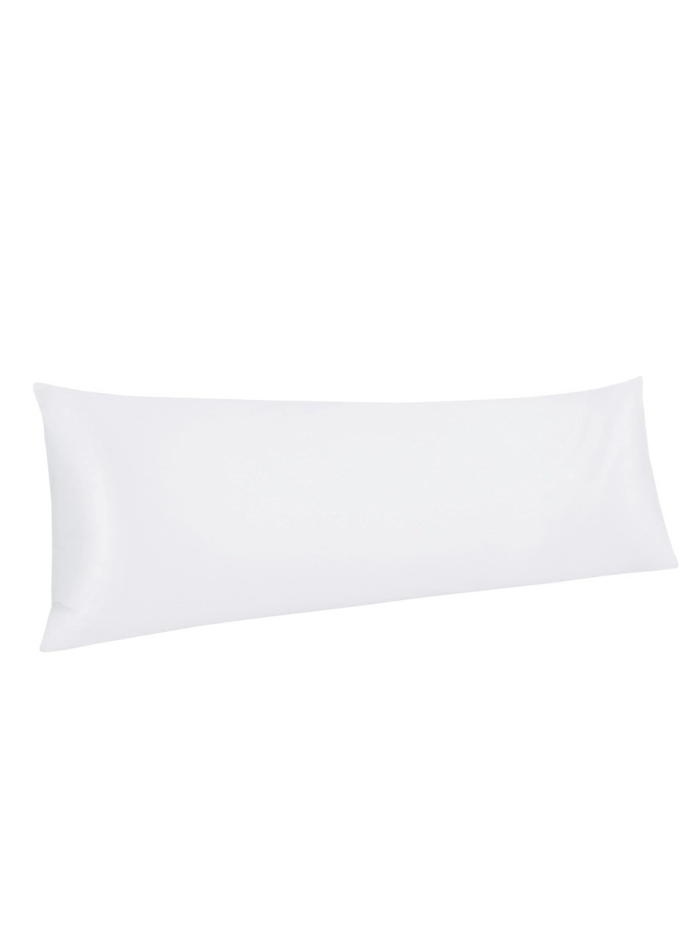 BODY PILLOW COVER Egyptian Cotton 20x54” WHITE